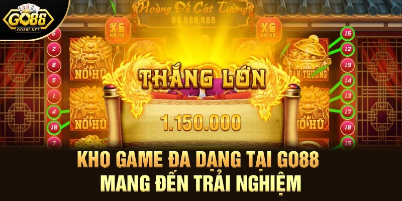Kho Game Đa Dạng Tại Go88 Mang Đến Trải Nghiệm